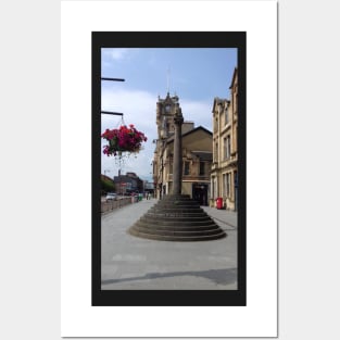 Mercat Cross & Town Hall, Rutherglen, Scotland Posters and Art